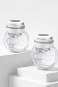 Double wearable breastpump